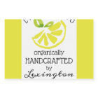 Watercolor Limoncello For A Small Bottle Label |
