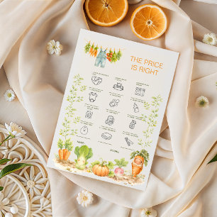 Watercolor Little Sprout Garden Price is Right Gam
