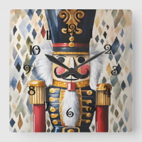 Watercolor llustrated Christmas Nutcracker