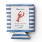 Watercolor Lobster Bake Engagement party