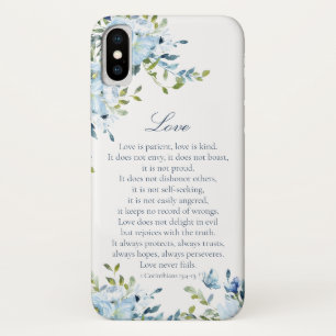 Watercolor Love is Patient iPhone X Case