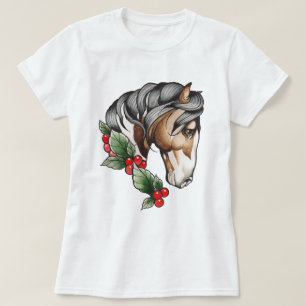 Watercolor Loyal Horse T-Shirt