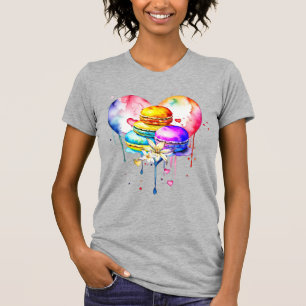 Watercolor Macarons T-Shirt