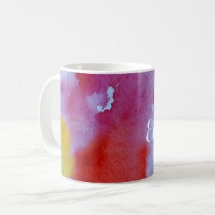 Watercolor Magic Personalised Coffee Mug