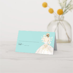 Watercolor Magnolia Bridal Shower Place Card