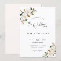 Watercolor Magnolia Floral