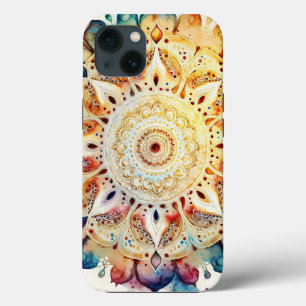 Watercolor Mandala iPhone 13 Case