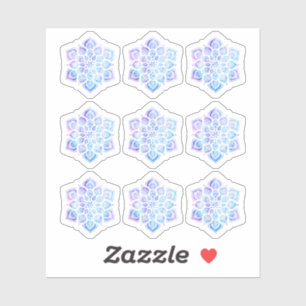 Watercolor Mandala Metaphysical Spiritual Yoga