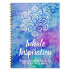 Watercolor Mandala Metaphysical Spiritual Yoga