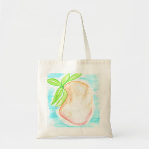Watercolor Mango Hand Painted Tropical Kitchen    Tote Bag