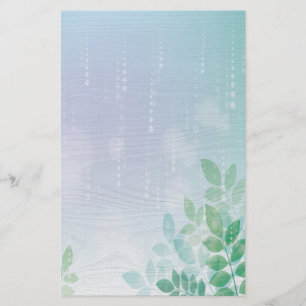 Watercolor Meadow Stationery
