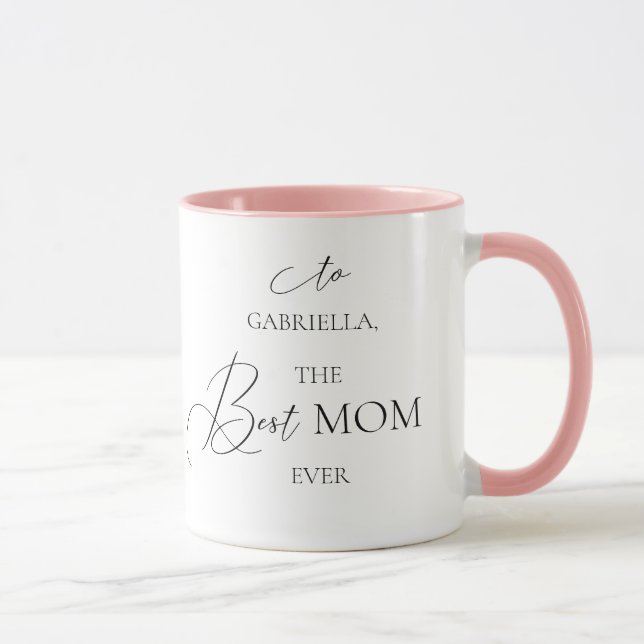 Watercolor Meadow Wildflower Mother's Day Mug (Right)