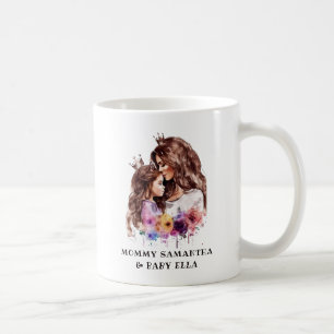 Watercolor Mom and Daughter (3) Coffee Mug