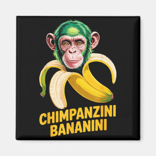 Watercolor Monkey Meme Italian Brainrot Chimpanzin Magnet