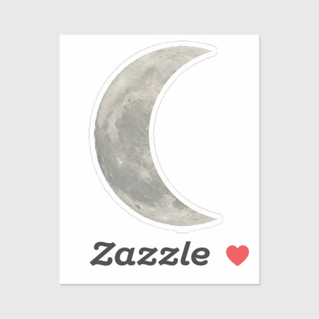 Watercolor Moon Outer Space Birthday Party Favour (Sheet)