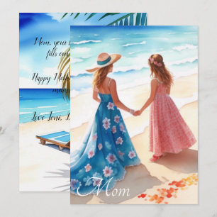 Watercolor Mother’s Day Card