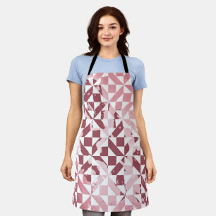 Watercolor motifs 2 apron