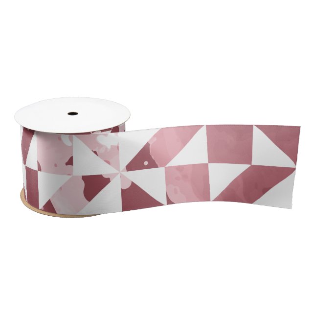 Watercolor motifs 2 satin ribbon (Spool)