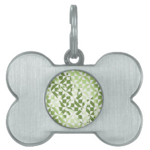 Watercolor motifs 3 pet ID tag