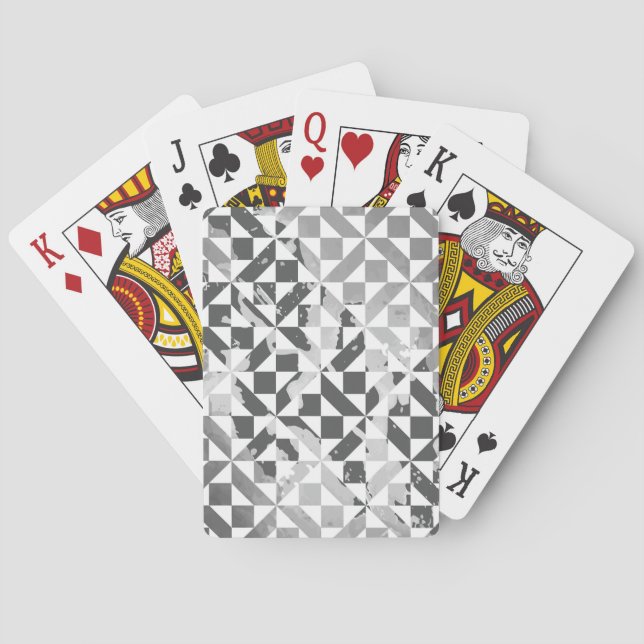 Watercolor motifs 4 playing cards (Back)