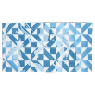 Watercolor motifs pillowcase