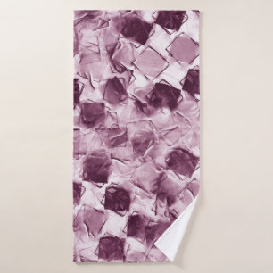 Watercolor mottled texture background. Hand drawn Bath Towel