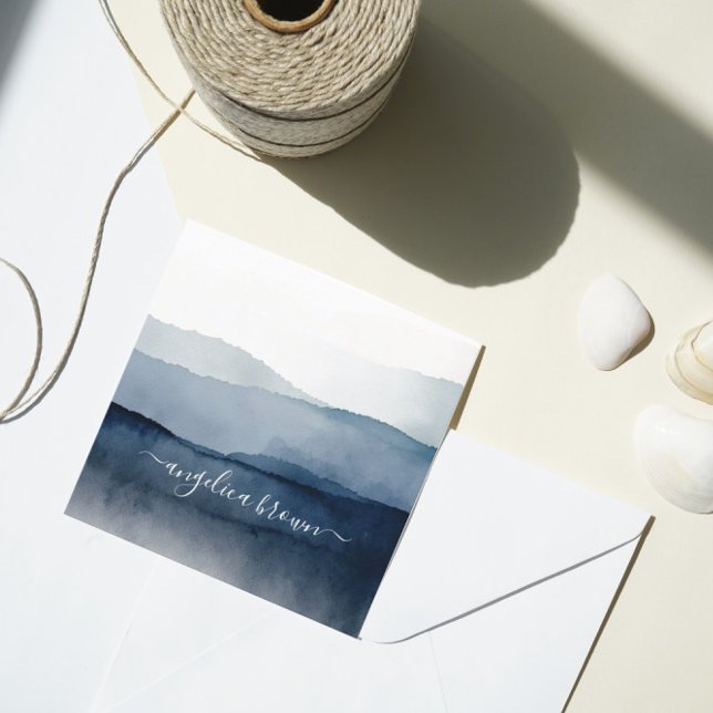 Watercolor Mountains Card – Nature Inspired Design (Creator Uploaded)