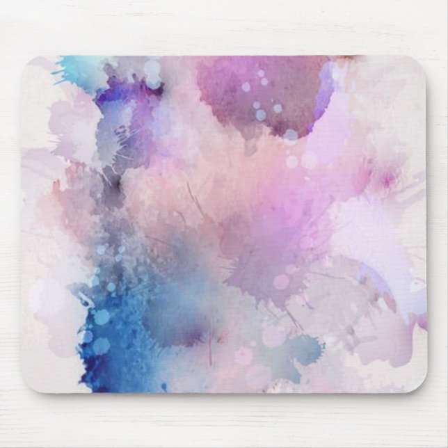 Watercolor Mouse Mat (Front)