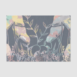 Watercolor Mushrooms Tissue Paper