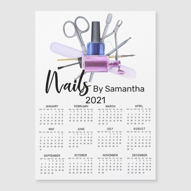 Watercolor Nail Salon Manicure Nail Polish (Front)