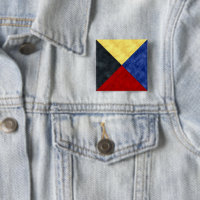 Watercolor Nautical Signal Maritime Flag