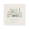Watercolor New York City Personalised Wedding