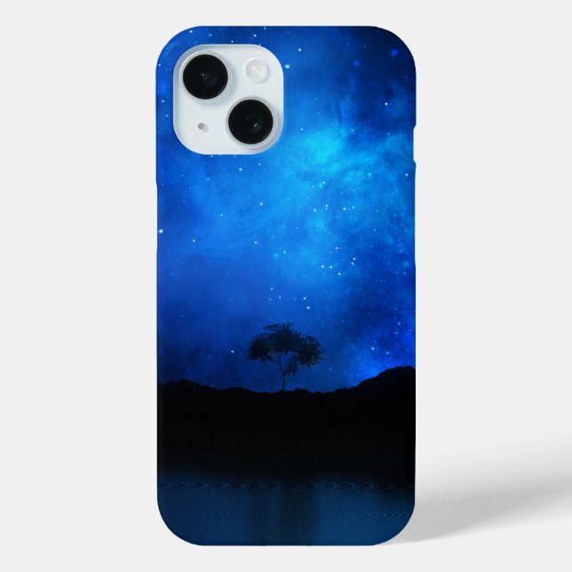 Watercolor Night Sky iPhone / iPad case (Back)
