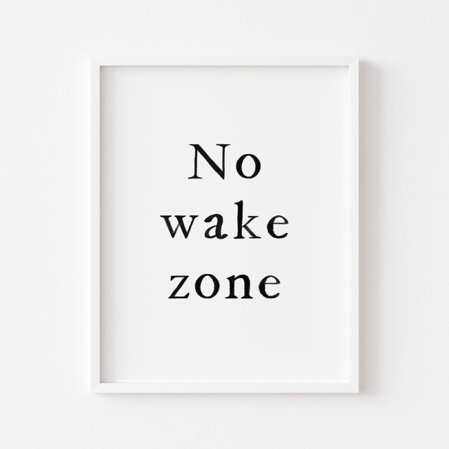 Watercolor no wake zone print (Creator Uploaded)