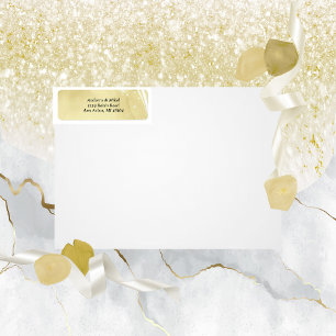 Watercolor Noelle Return Address Label
