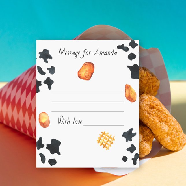 Watercolor nuggets birthday time capsule message (Creator Uploaded)