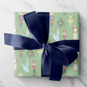 Watercolor Nutcracker Ballet Wrapping Paper