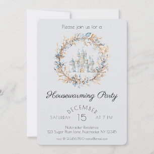 Watercolor Nutcracker Housewarming Party Invitation