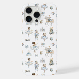 Watercolor Nutcracker Pattern iPhone 15 Pro Max Case
