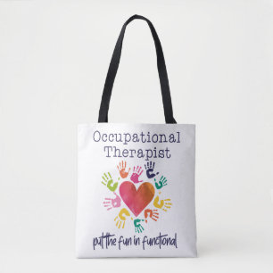 Watercolor Occupational Therapist The Fun In Tote Bag