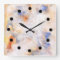 Watercolor on the Loose Clock