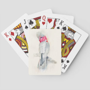 Watercolor Opera Cockatoo Playing Cards