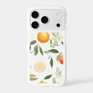 Watercolor Orange Citrus Galaxy S5 Wallet Case