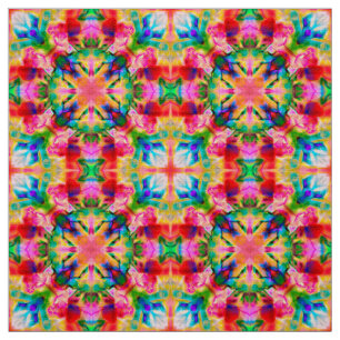 Watercolor ornament fabric