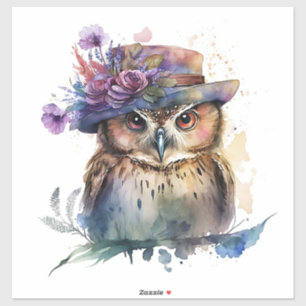 Watercolor Owl