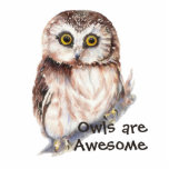 Watercolor Owl, Bird, Nature, Wildlife are awesome Standing Photo Sculpture<br><div class="desc">Custom Watercolor Owl,  Bird,  Nature,  Wildlife with Owls are awesome fun quote for those who love these birds.</div>