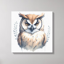 Watercolor Owl