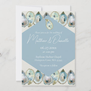 Watercolor Oyster Invitation