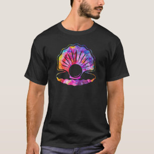 Watercolor Oyster Water Colour Art Print Zoology T-Shirt