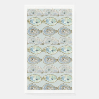 Watercolor Oysters Napkin